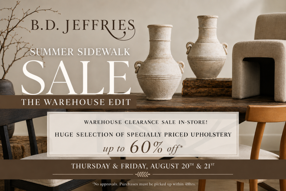 Summer Side Walk Sale Dining & Entertaining