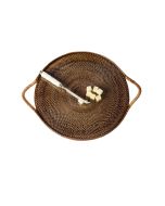 Rattan Round 13" Tray