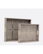  Delanea Shagreen Tray 