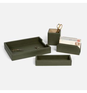 Asby Letter Tray Set Forest 
