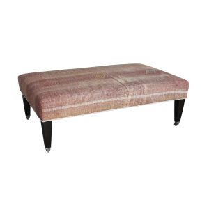 Antique Rug Bench 