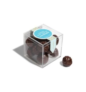 Dark Chocolate Sea Salt Caramels - Large Candy Cube®
