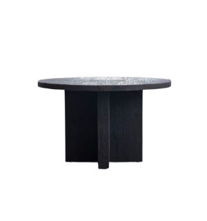 Charcoal Elm Dining Table