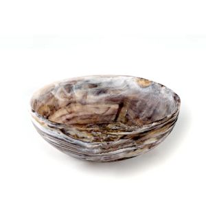 Medium Wave Bowl Mocha 