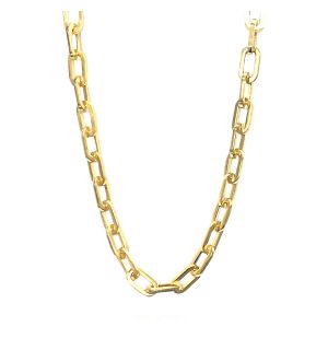 GOLD RICO CHAIN NECKLACE 18"