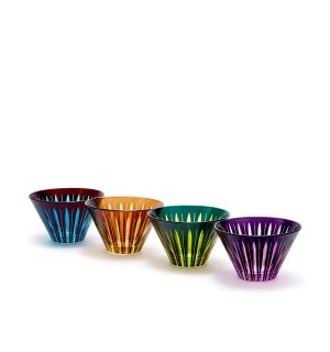 Prism Condiment Bowls - Assorted (Set of 4)