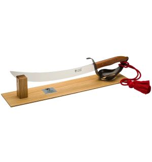 Champagne Sabre Rose Wood Handle