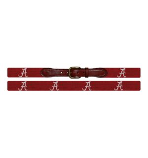 University of Alabama Needlepoint Belt