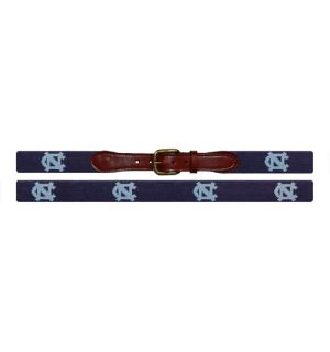 North Carolina (Navy) Needlepoint Belt