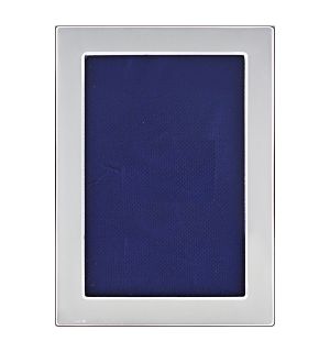 Flat Edge Silver Frame 