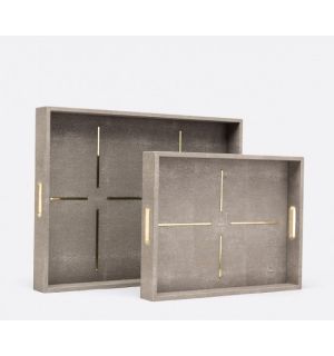  Delanea Shagreen Tray 