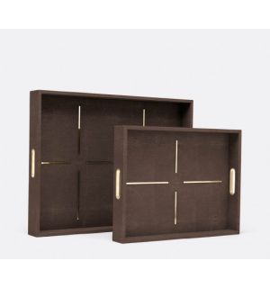 Delanea Shagreen Tray