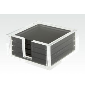 Acrylic Coasters Black 
