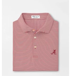 Alabama Jubilee Stripe Performance Polo