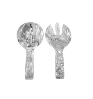 Jumbo Salad Servers Black 
