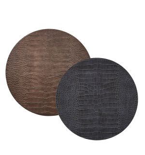 Croc Embossed Placemat