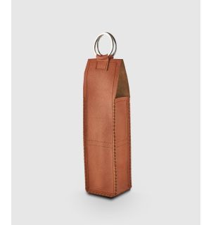 Durango Brown Leather Wine Tote