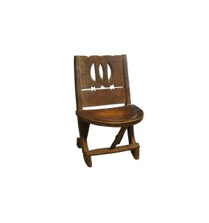 African  Antique Carved Wood Chair