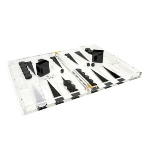 Acrylic Backgammon Set 