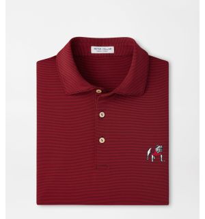 Georgia Standing Bulldog Jubilee Performance Jersey Polo BLACK / RED3