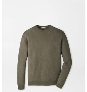 Autumn Crest Honeycomb Crewneck Sweater