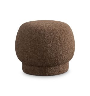 Evie Round Ottoman 