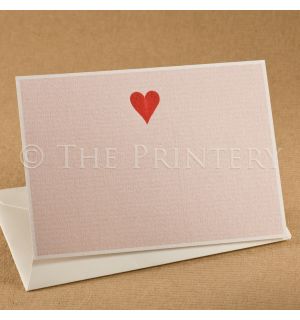 Heart Boxed Note Cards 