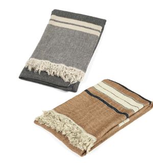 Belgian  Linen Throw 