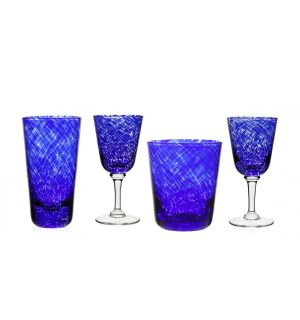 Vanessa Blue Studio Glassware 
